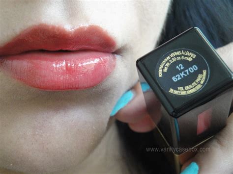 ysl glossy stain 12 试色